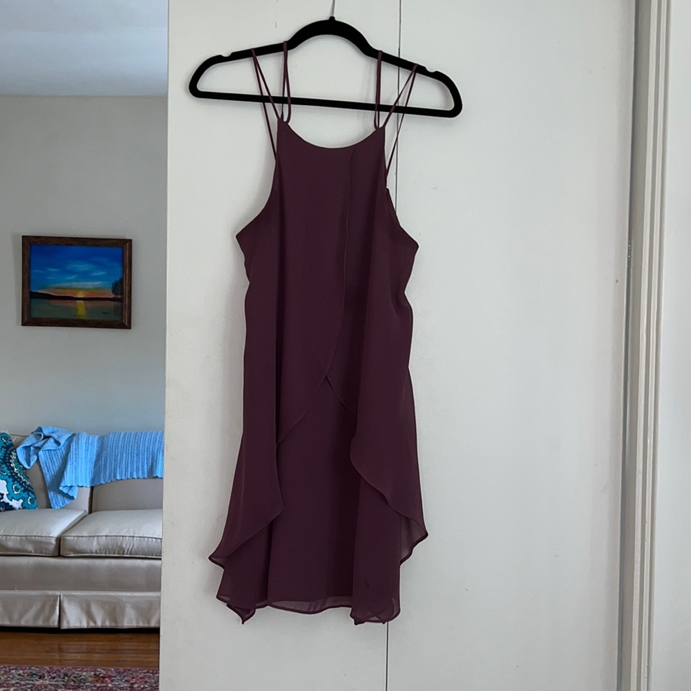 BCBG purple dress!